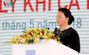 Chủ tịch Quốc hội Nguyễn Thị Kim Ngân phát biểu chỉ đạo