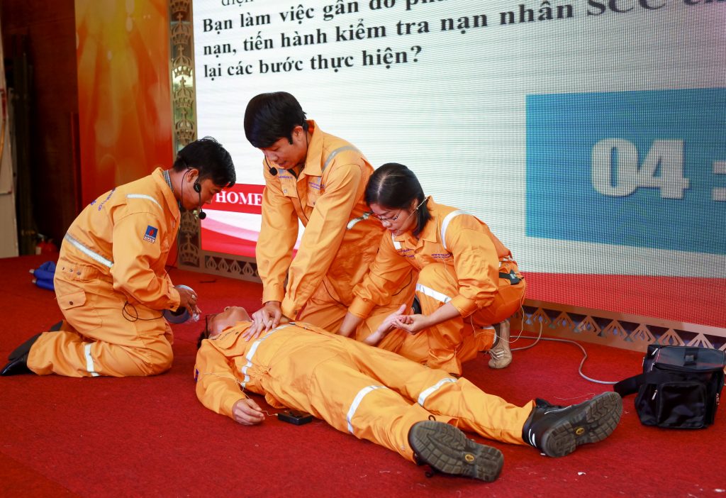 PV GAS thường xuyên tổ chức diễn tập PCCC và cứu hộ cứu nạn